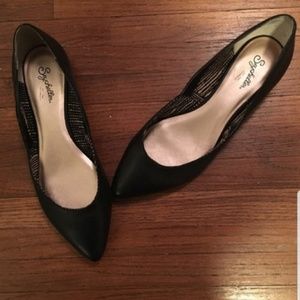 Seychelles black Skip a Beat Flats